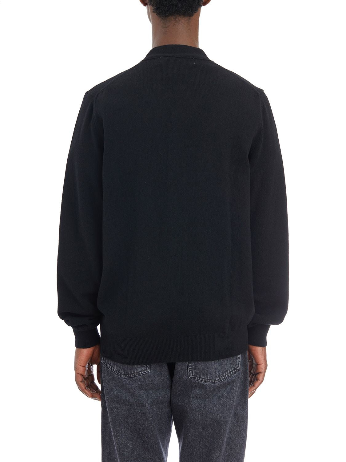 V-NECK LOGO CARDIGAN COMME DES GARÇONS PLAY