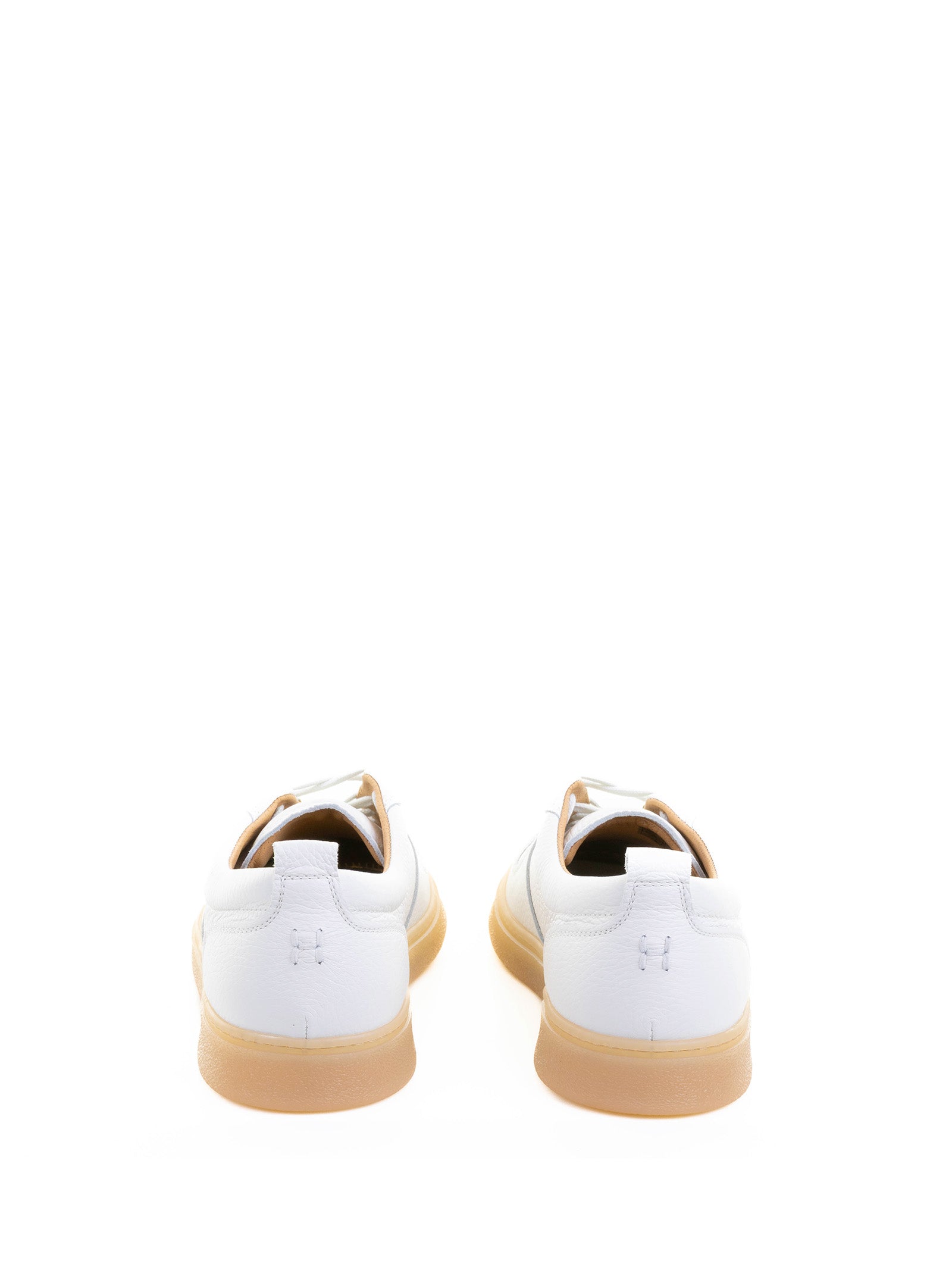 SNEAKER IN LEATHER AND CONTRASTING SOLE HENDERSON