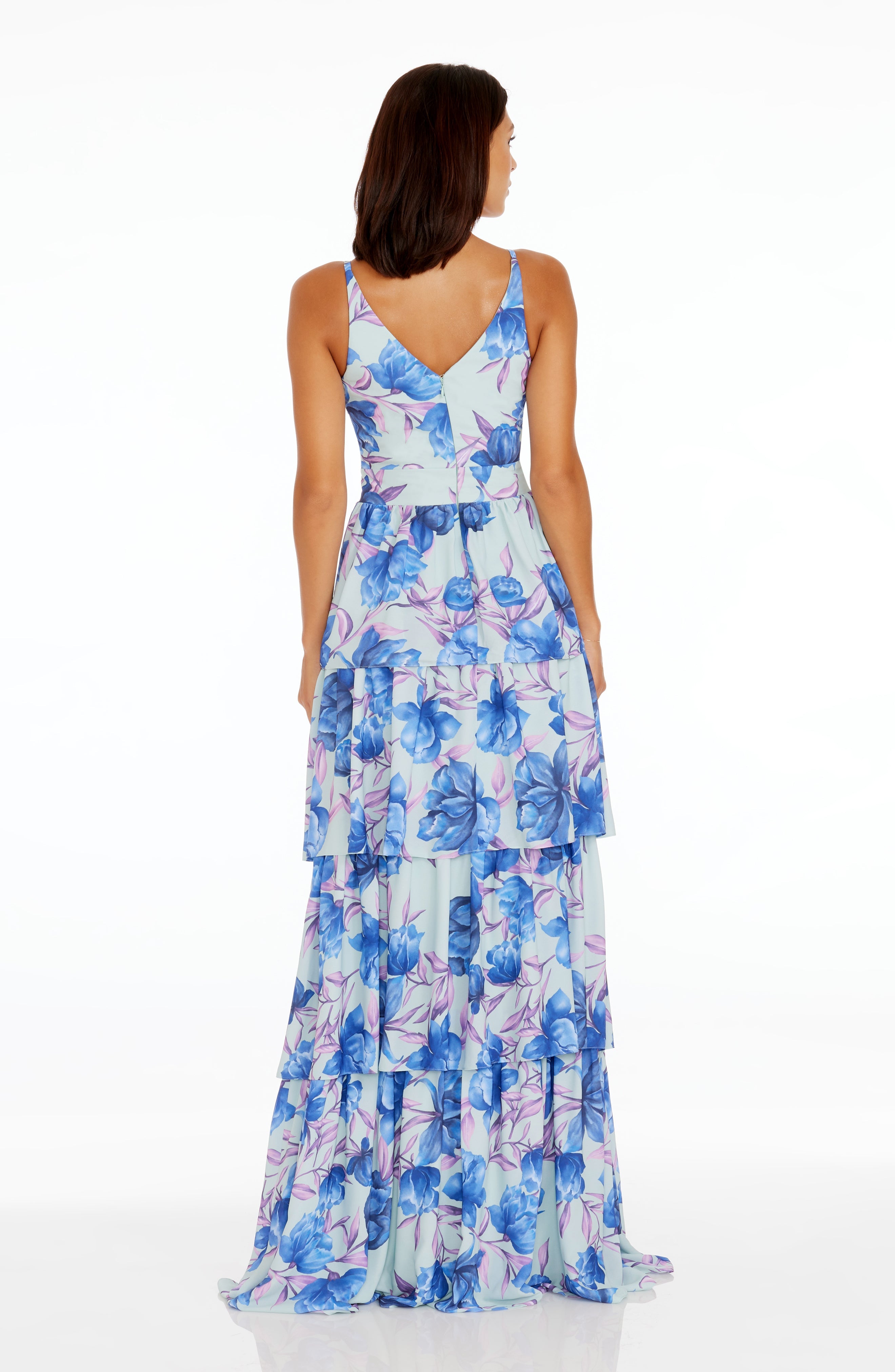 Lorain Floral Gown Dress the Population