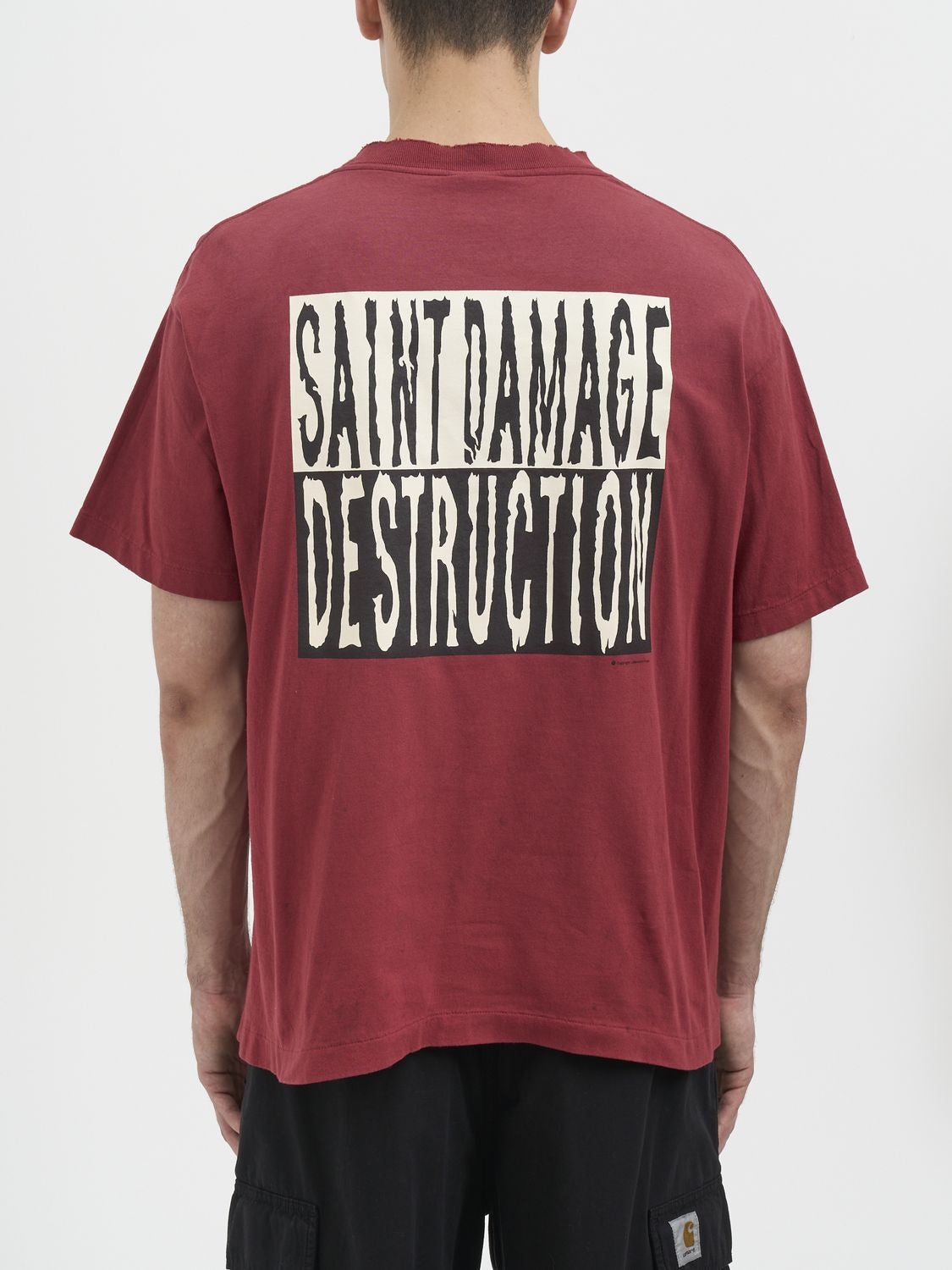 T-SHIRT ? BURGUNDY SAINT MXXXXXX