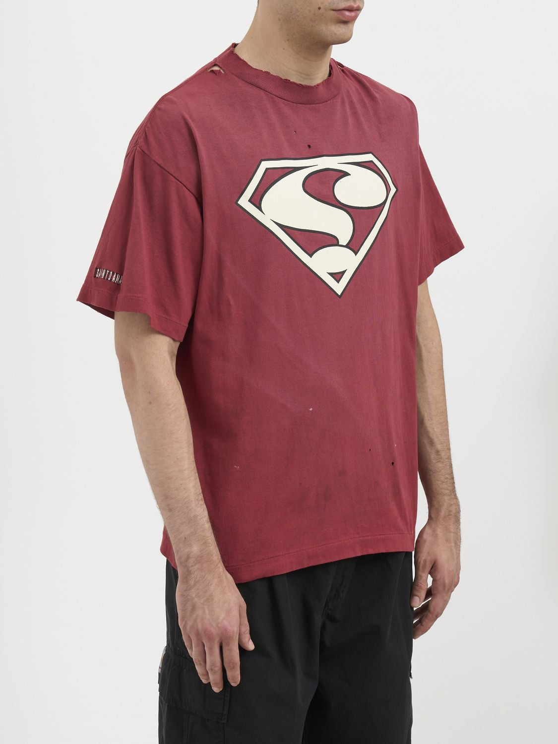 T-SHIRT ? BURGUNDY SAINT MXXXXXX