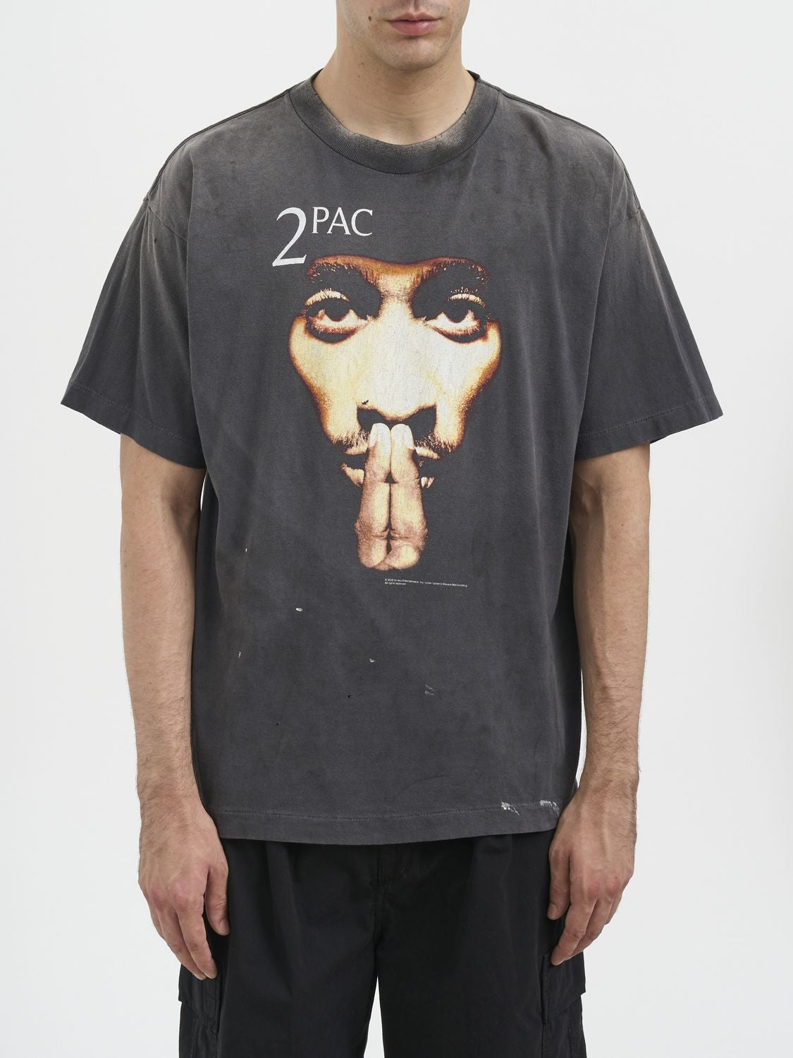 T-SHIRT 2PAC BLACK SAINT MXXXXXX BLACK M