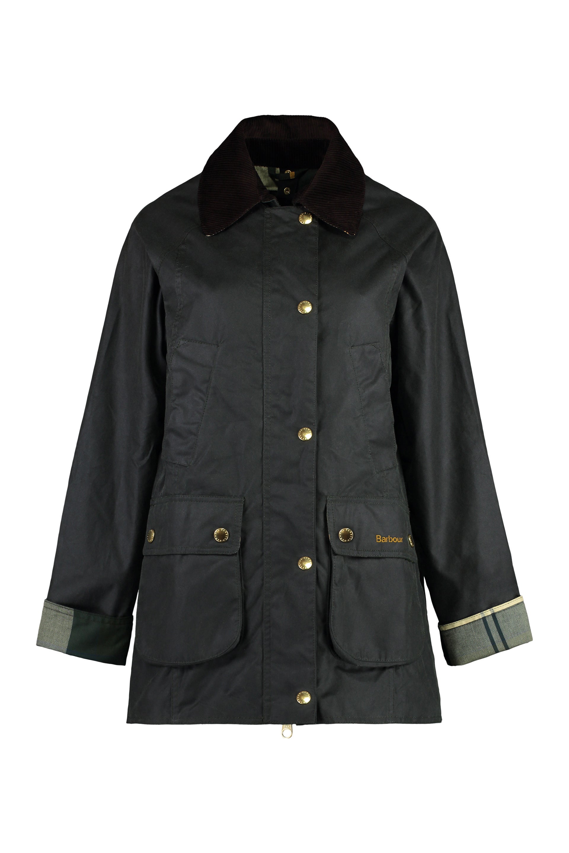 MODERN BEADNELL WAXED COTTON JACKET Barbour green 14