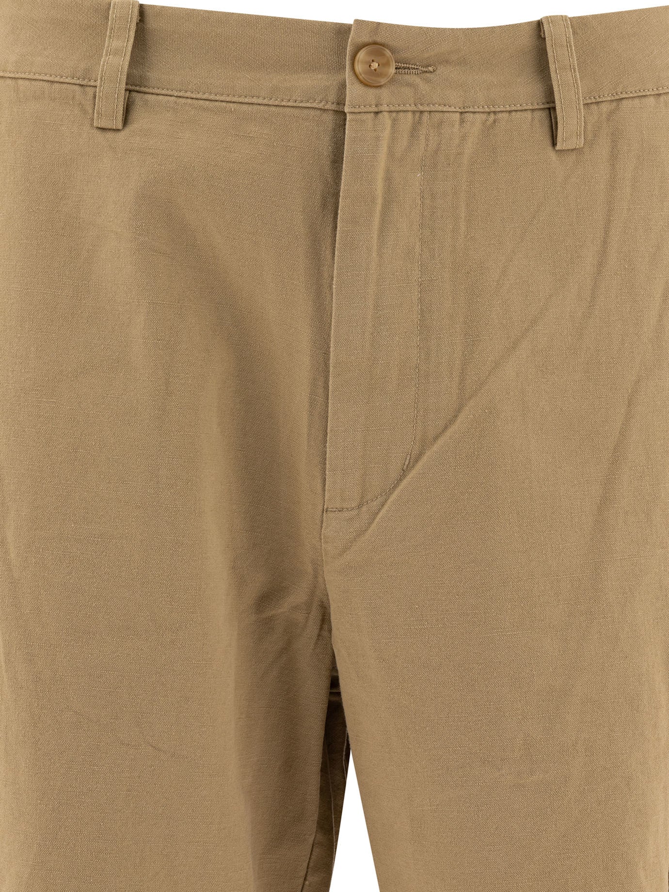 COTTON AND LINEN CARGO SHORTS Vince
