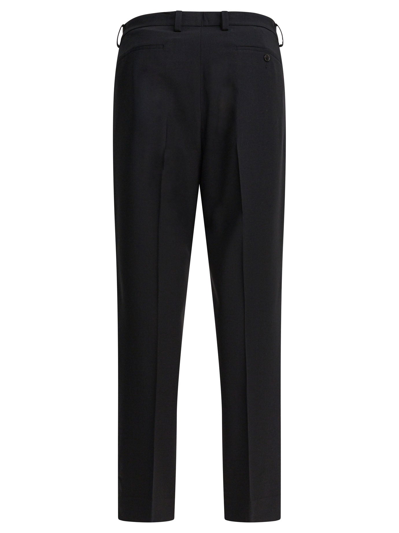 BLACK ELASTANE TROUSERS Vince