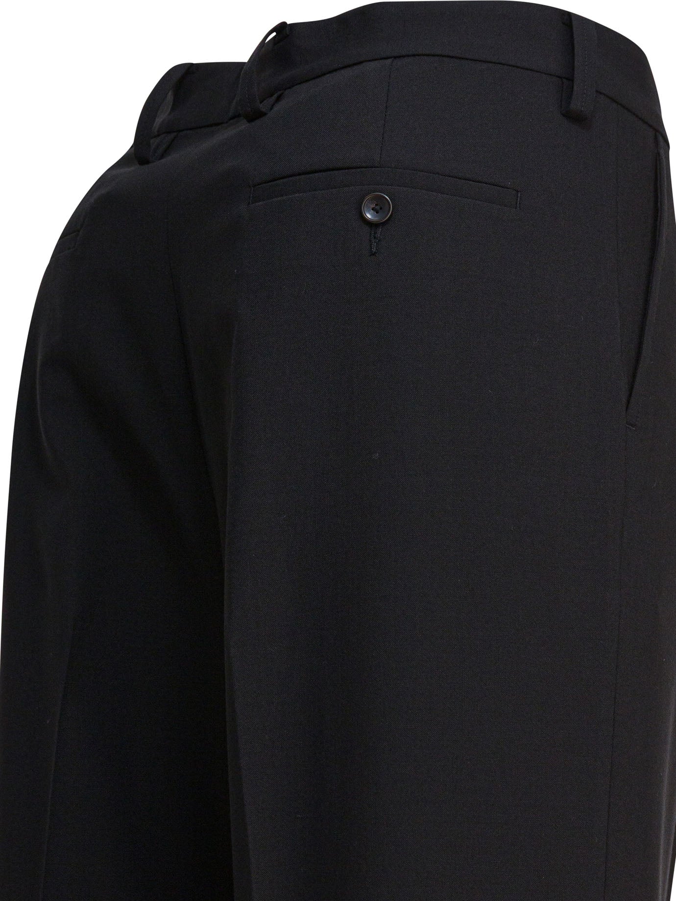 BLACK ELASTANE TROUSERS Vince