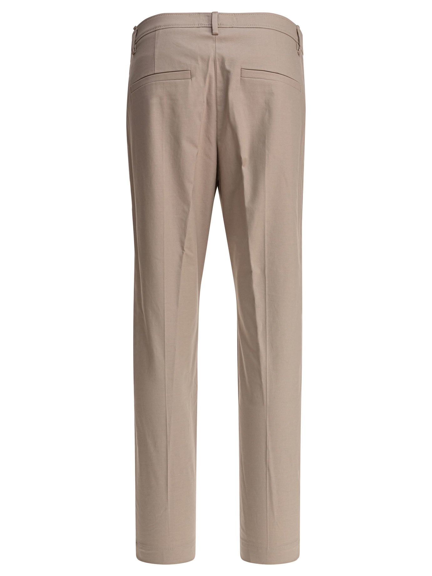 COTTON BEIGE TROUSERS Brunello Cucinelli