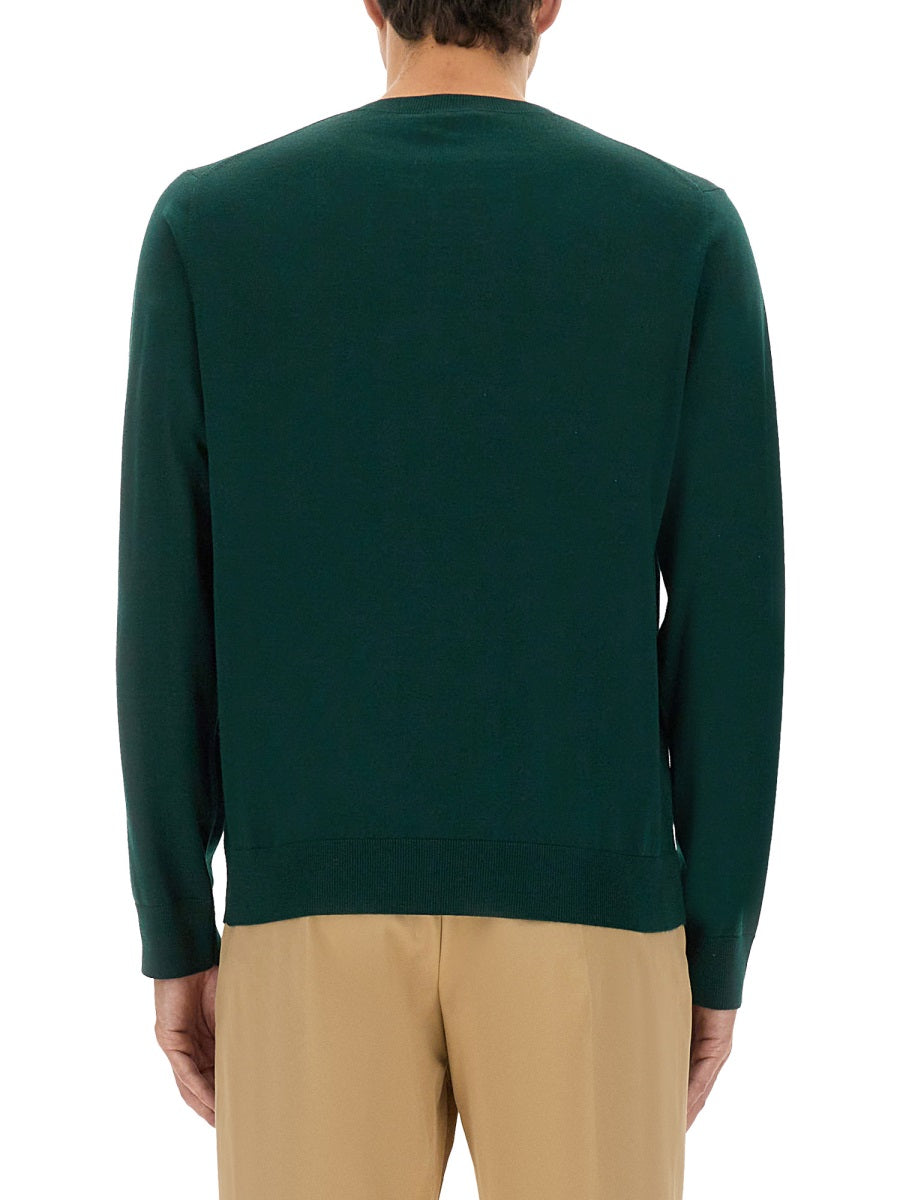 GREEN MERINO WOOL SWEATSHIRTS Paul Smith
