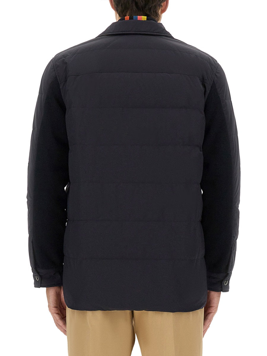 BLUE NYLON JACKETS Paul Smith