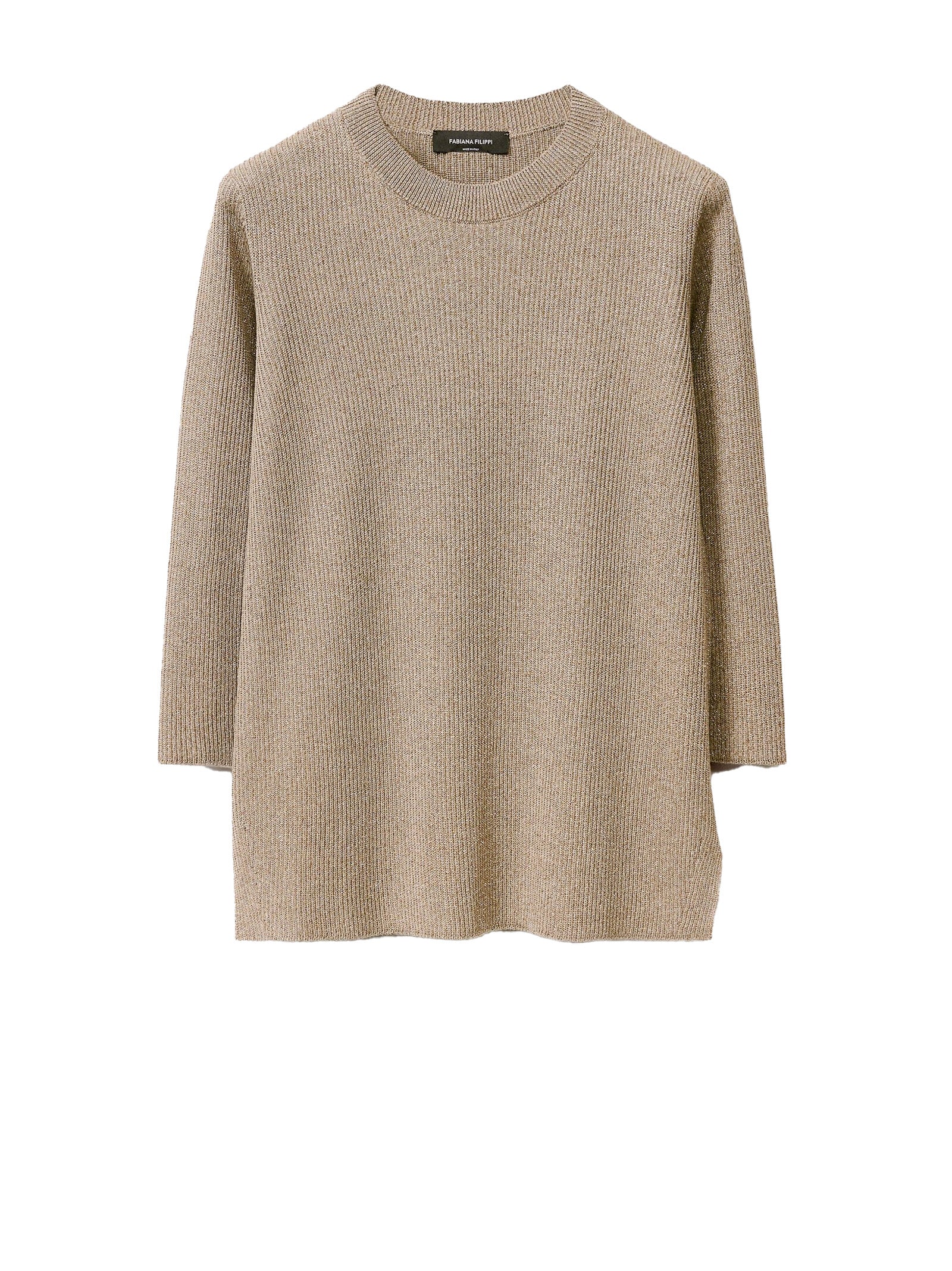 CREWNECK SWEATER CLAY Fabiana Filippi ARGILLA 38