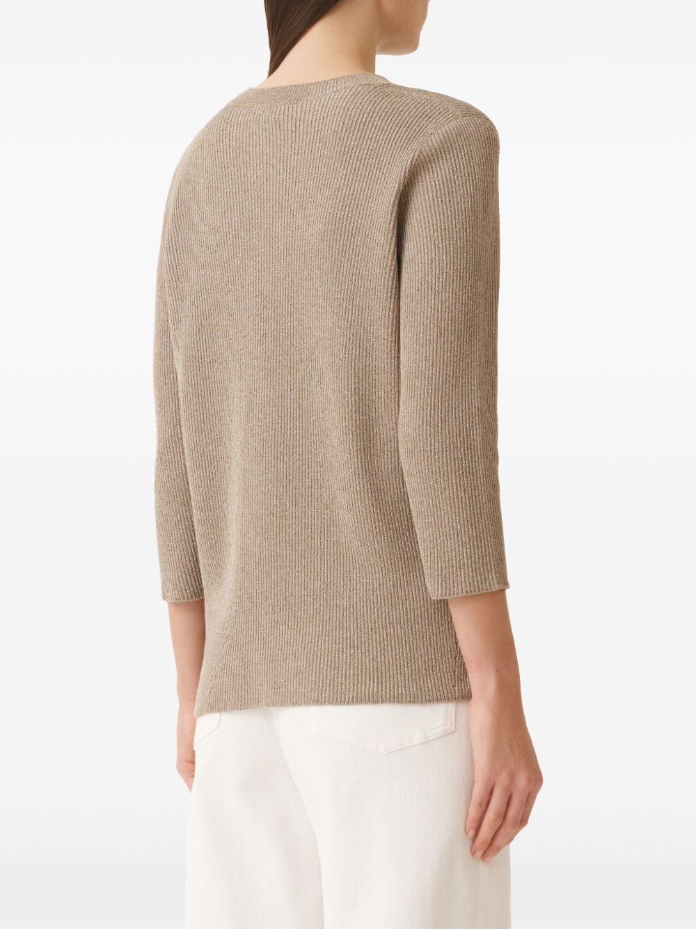 CREWNECK SWEATER CLAY Fabiana Filippi