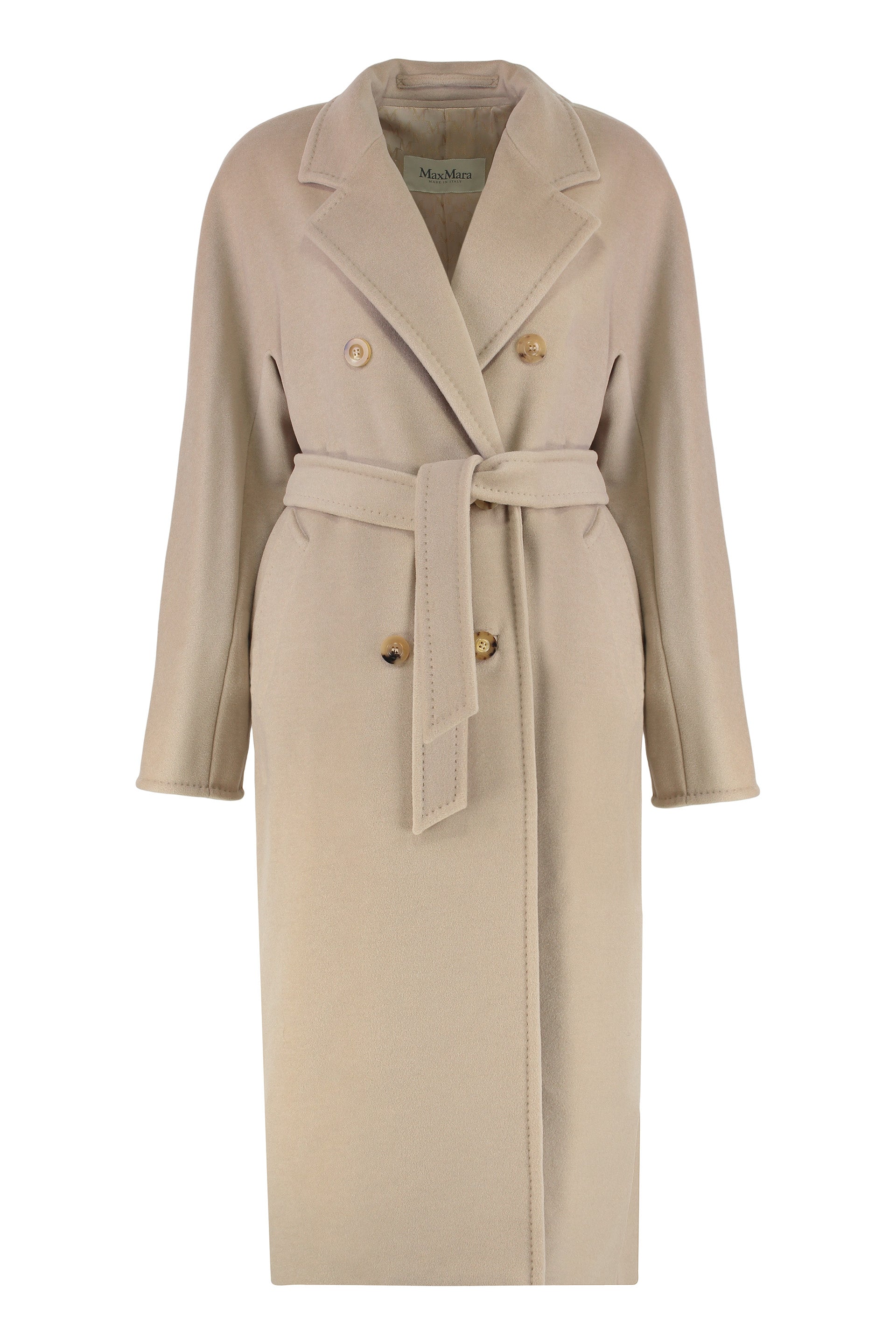 MADAME WOOL AND CASHMERE COAT Max Mara Ecru 42