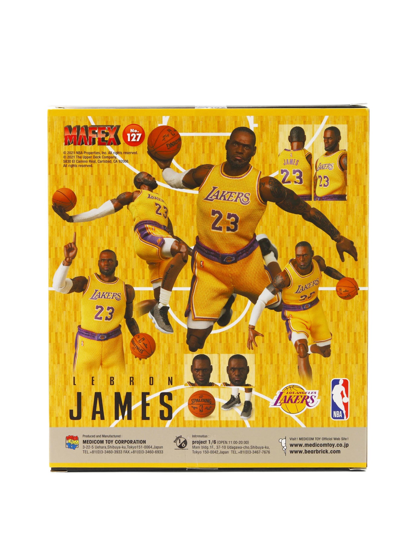 MAFEX LEBRON JAMES FIGURE Medicom Toy