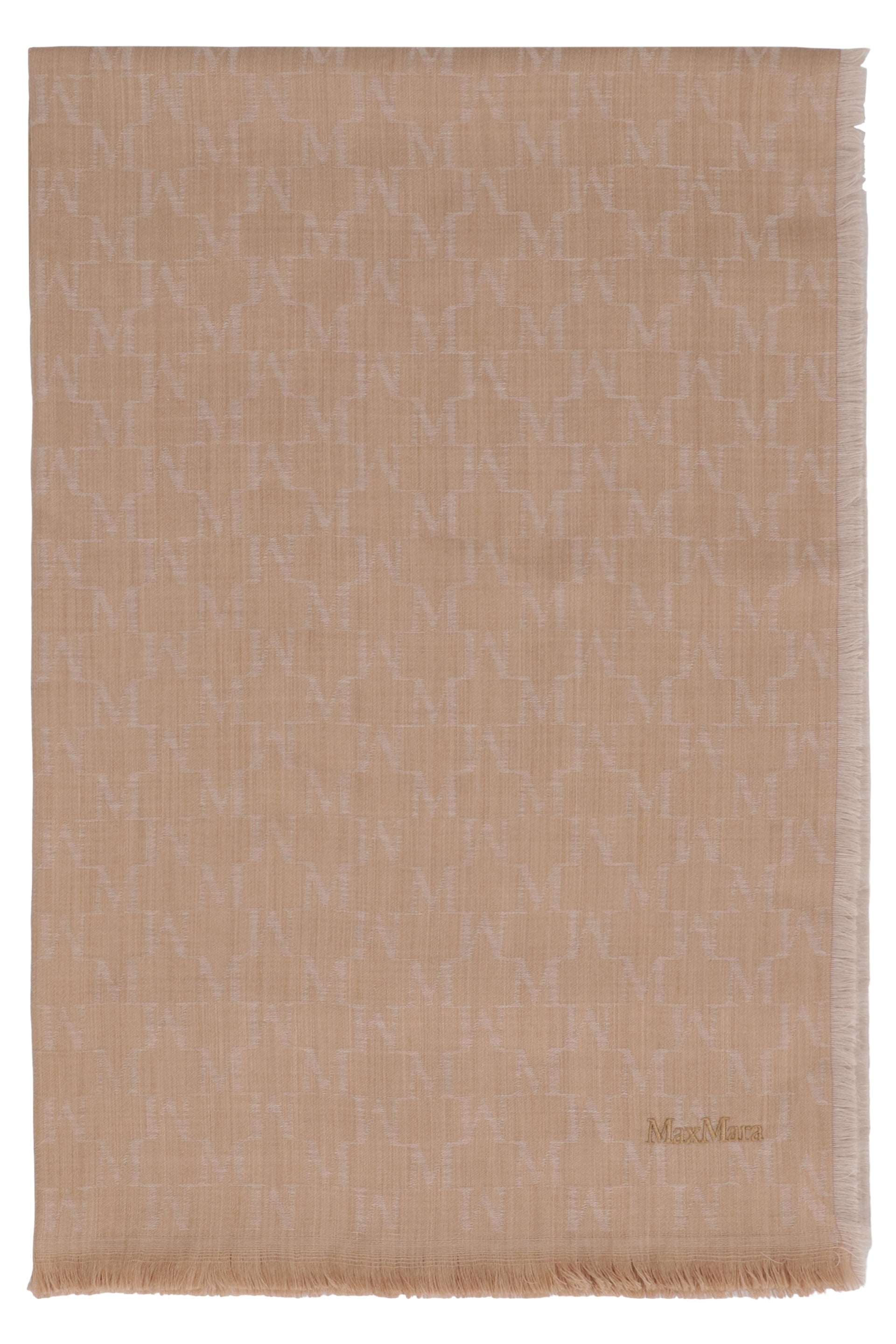 MAGICO VIRGIN WOOL STOLE Max Mara Camel TU