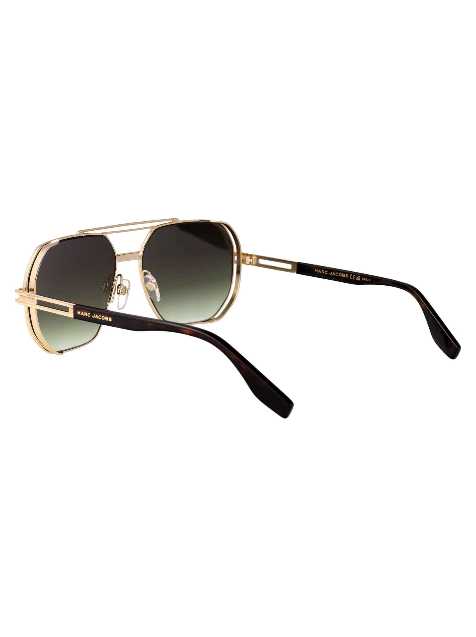 GOLD HAVANA METAL SUNGLASSES Marc Jacobs