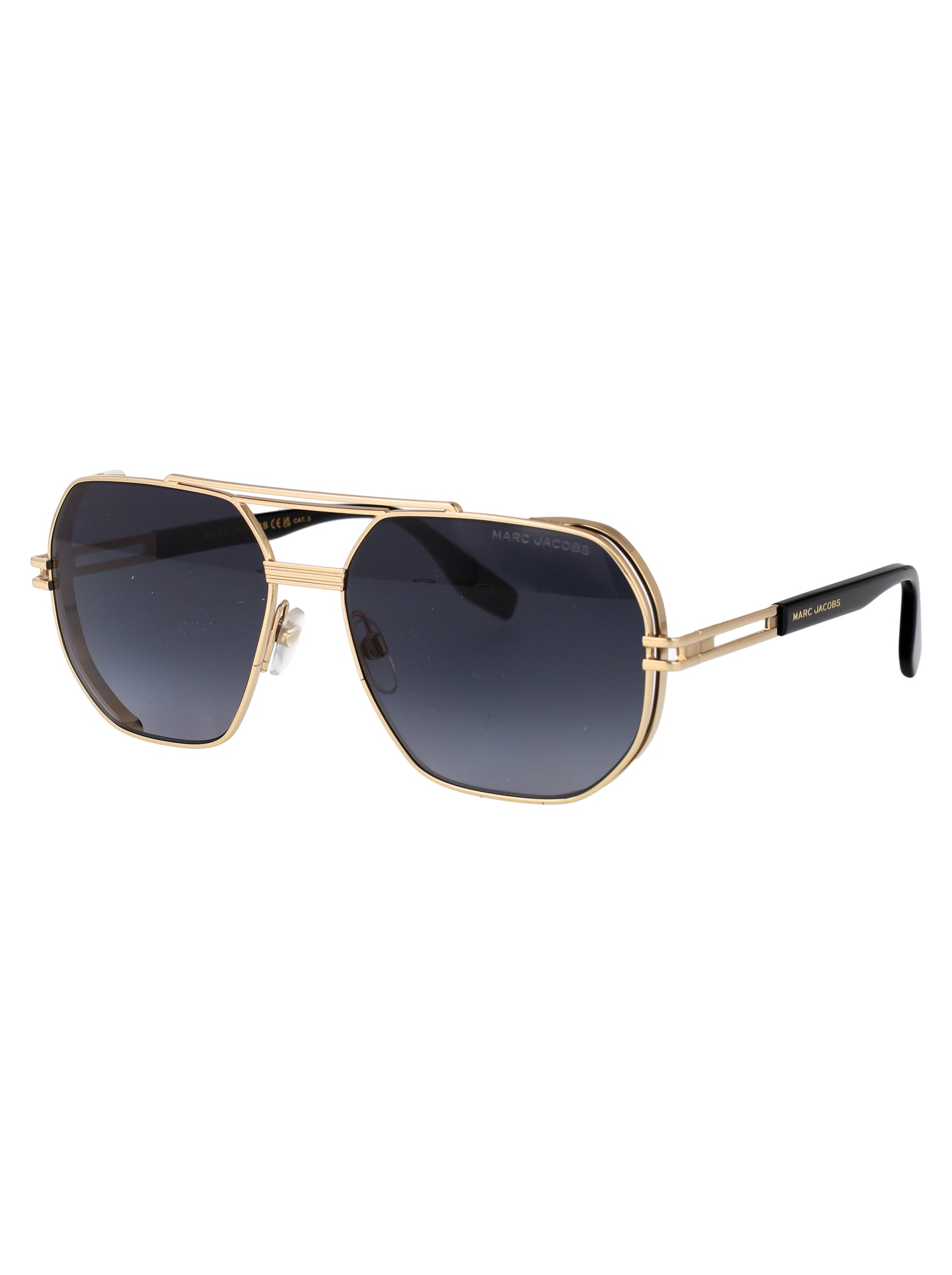 GOLD BLACK_ METAL SUNGLASSES Marc Jacobs