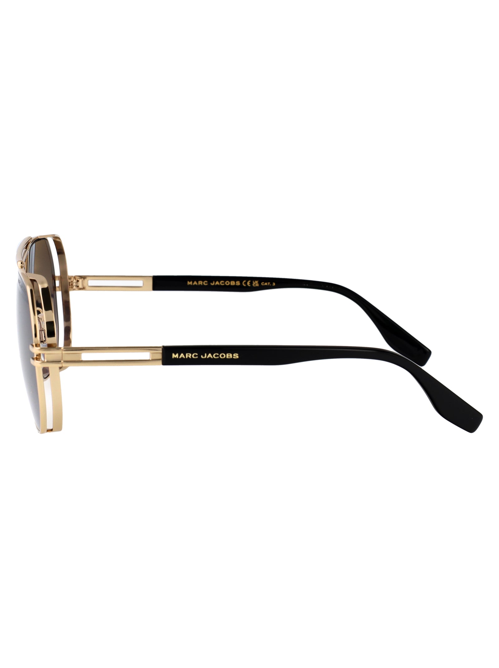GOLD BLACK_ METAL SUNGLASSES Marc Jacobs