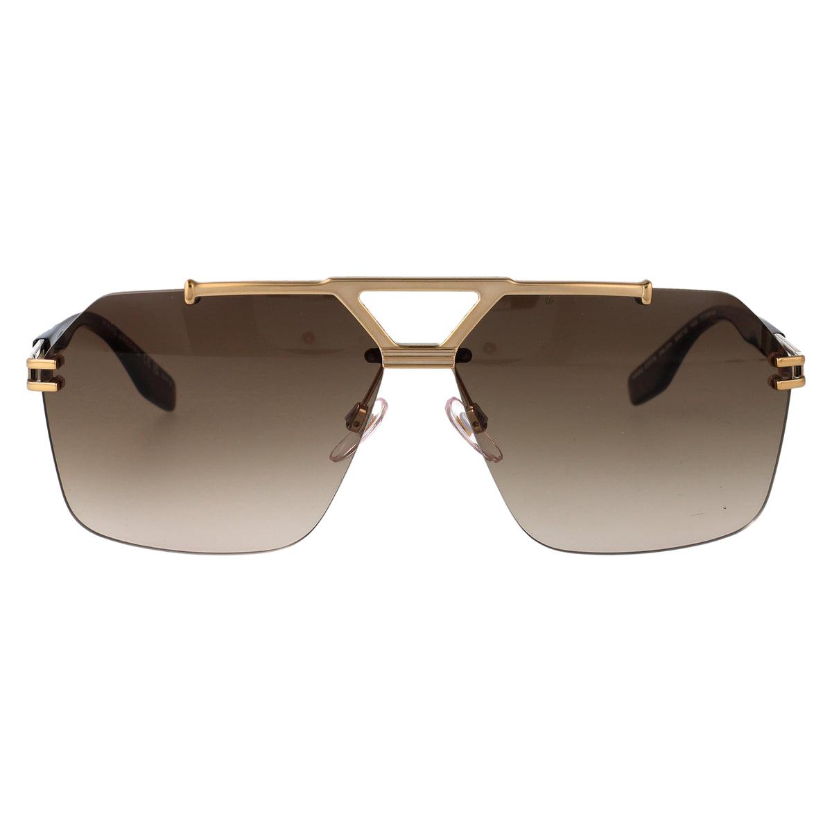 Curated visual reference: Visual Reference: Gold Havana Titanium Sunglasses