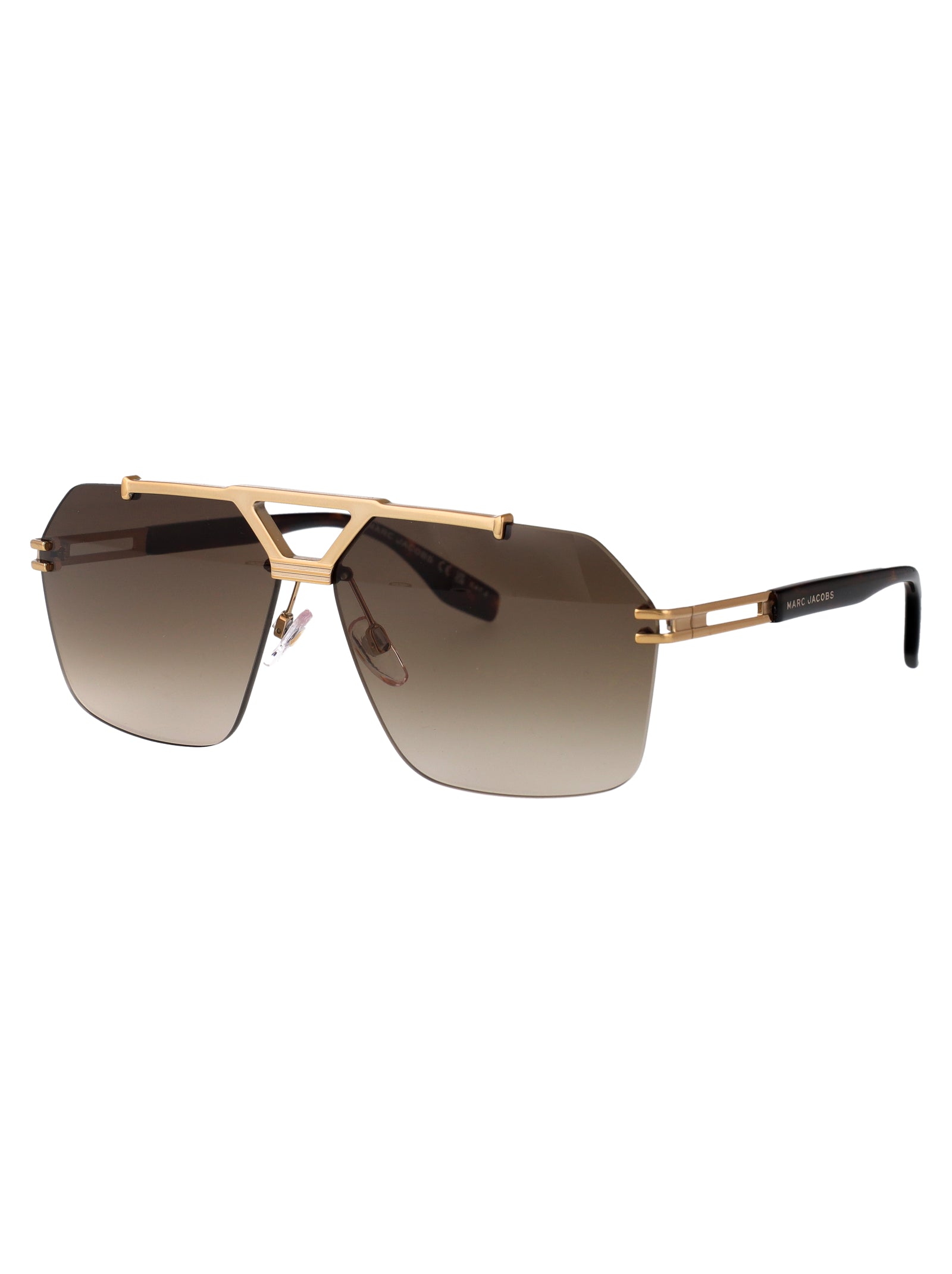 GOLD HAVANA TITANIUM SUNGLASSES Marc Jacobs