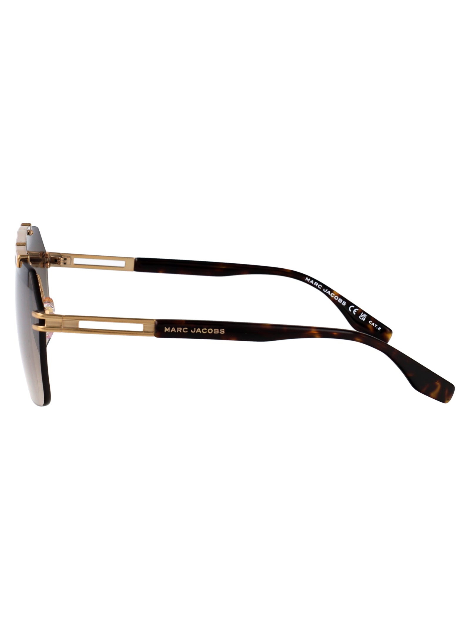 GOLD HAVANA TITANIUM SUNGLASSES Marc Jacobs
