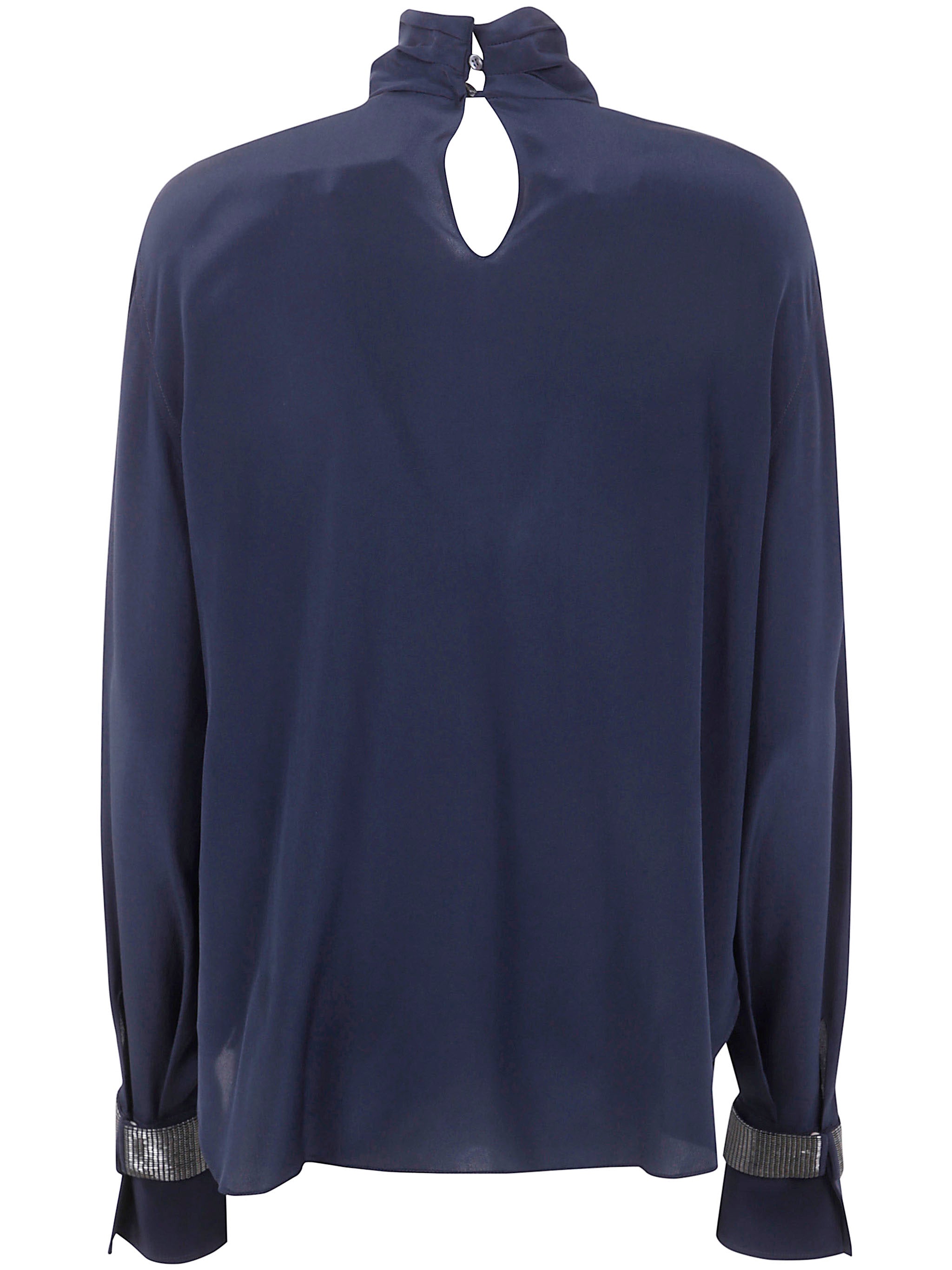 TURTLE NECK BLOUSE Brunello Cucinelli