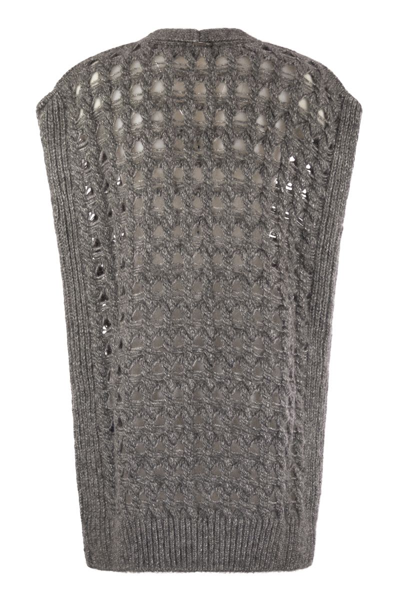 LONG SLEEVELESS CARDIGAN Herno