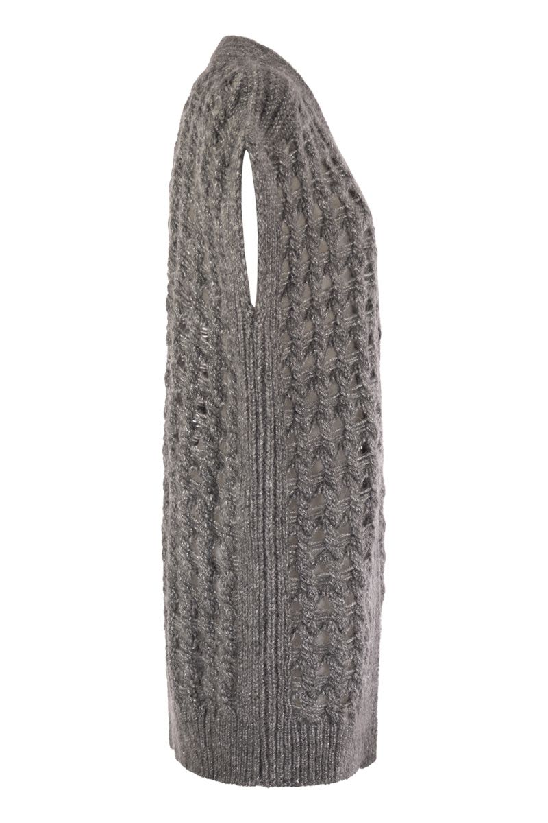 LONG SLEEVELESS CARDIGAN Herno