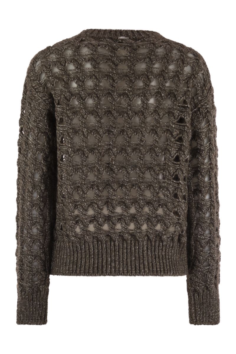 RESORT JUMPER IN ALPACA AND WOOL Herno