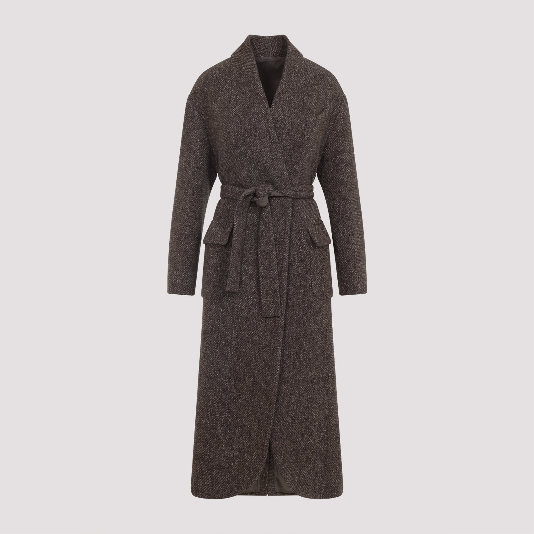 WOOL AND CASHMERE COAT Brunello Cucinelli