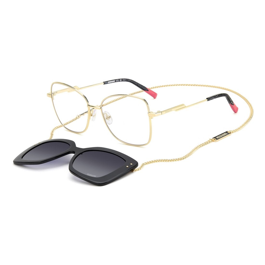 Missoni (Opt + Clip-On) MIS 0178/CS J5G(9O) Missoni Gold 55
