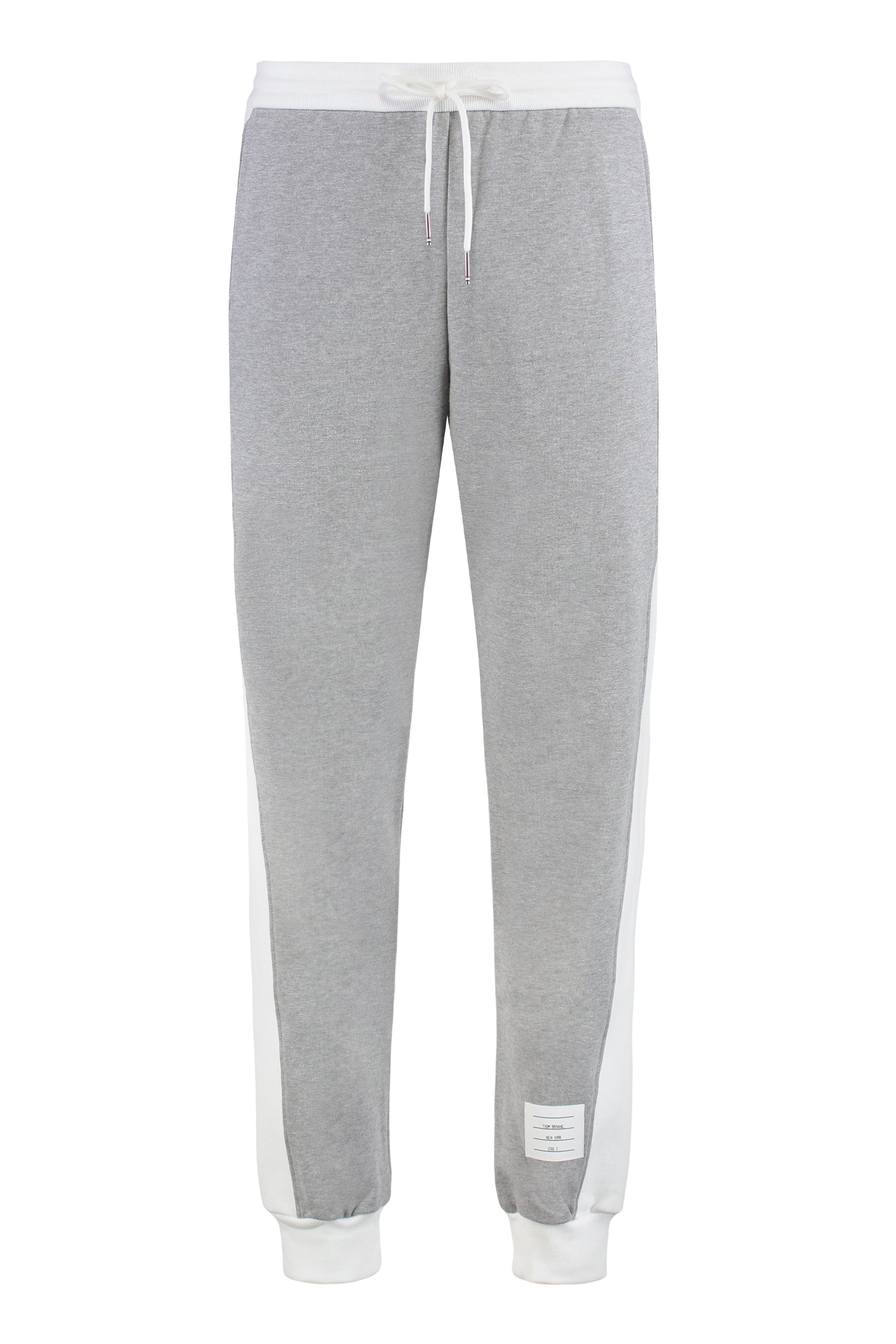 COTTON TRACK-PANTS Thom Browne grey 4