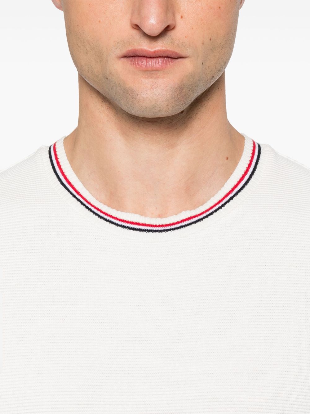 RWB COTTON T-SHIRT Thom Browne