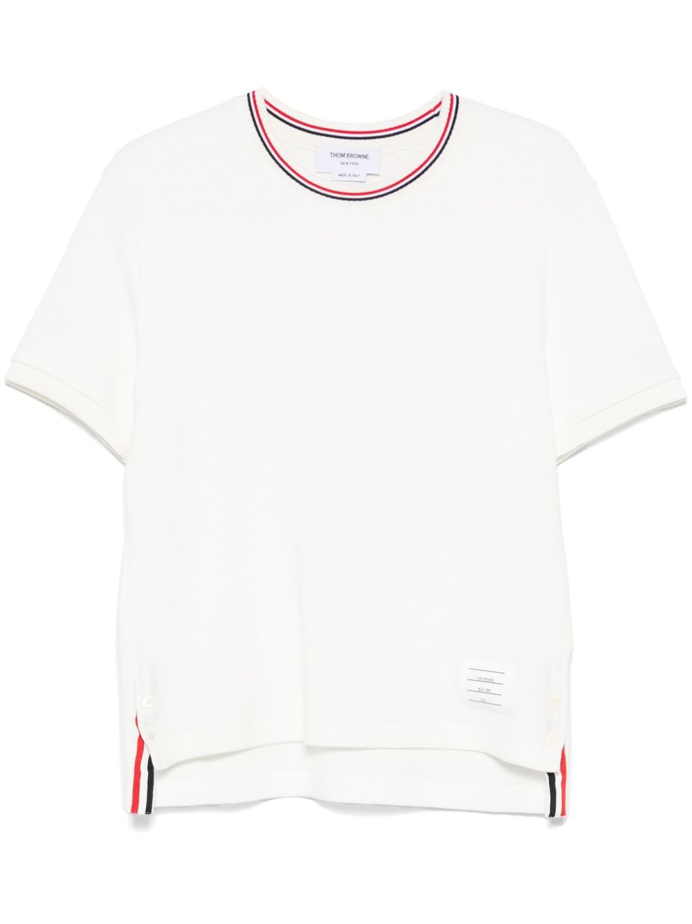 RWB COTTON T-SHIRT Thom Browne WHITE 5