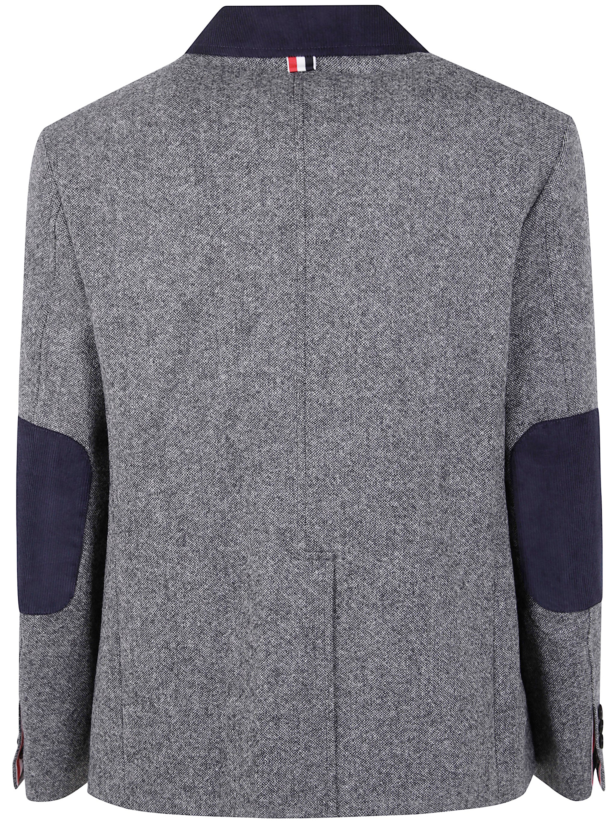 FISHERMAN SHAWL SOLID DONEGAL TWEED Thom Browne