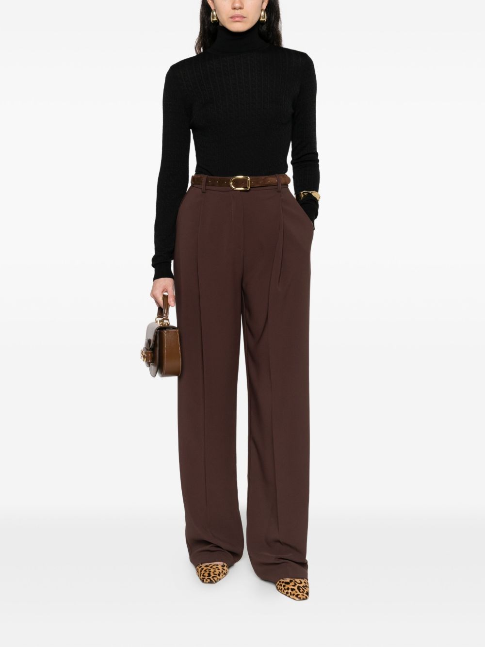 RIBBED TURTLENECK TOP Elisabetta Franchi