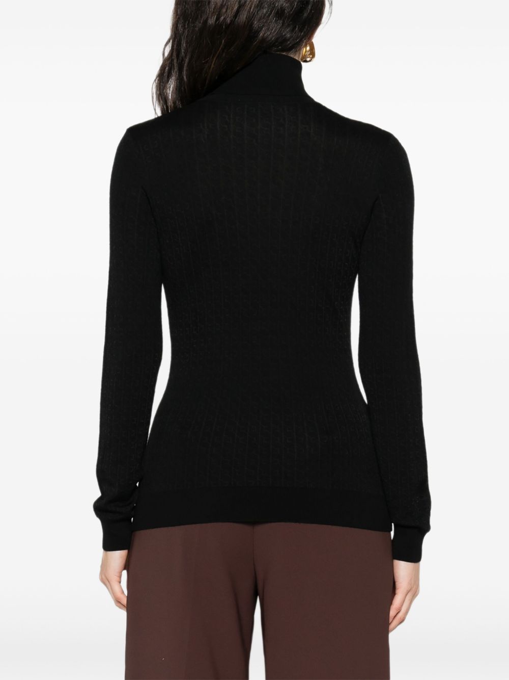 RIBBED TURTLENECK TOP Elisabetta Franchi