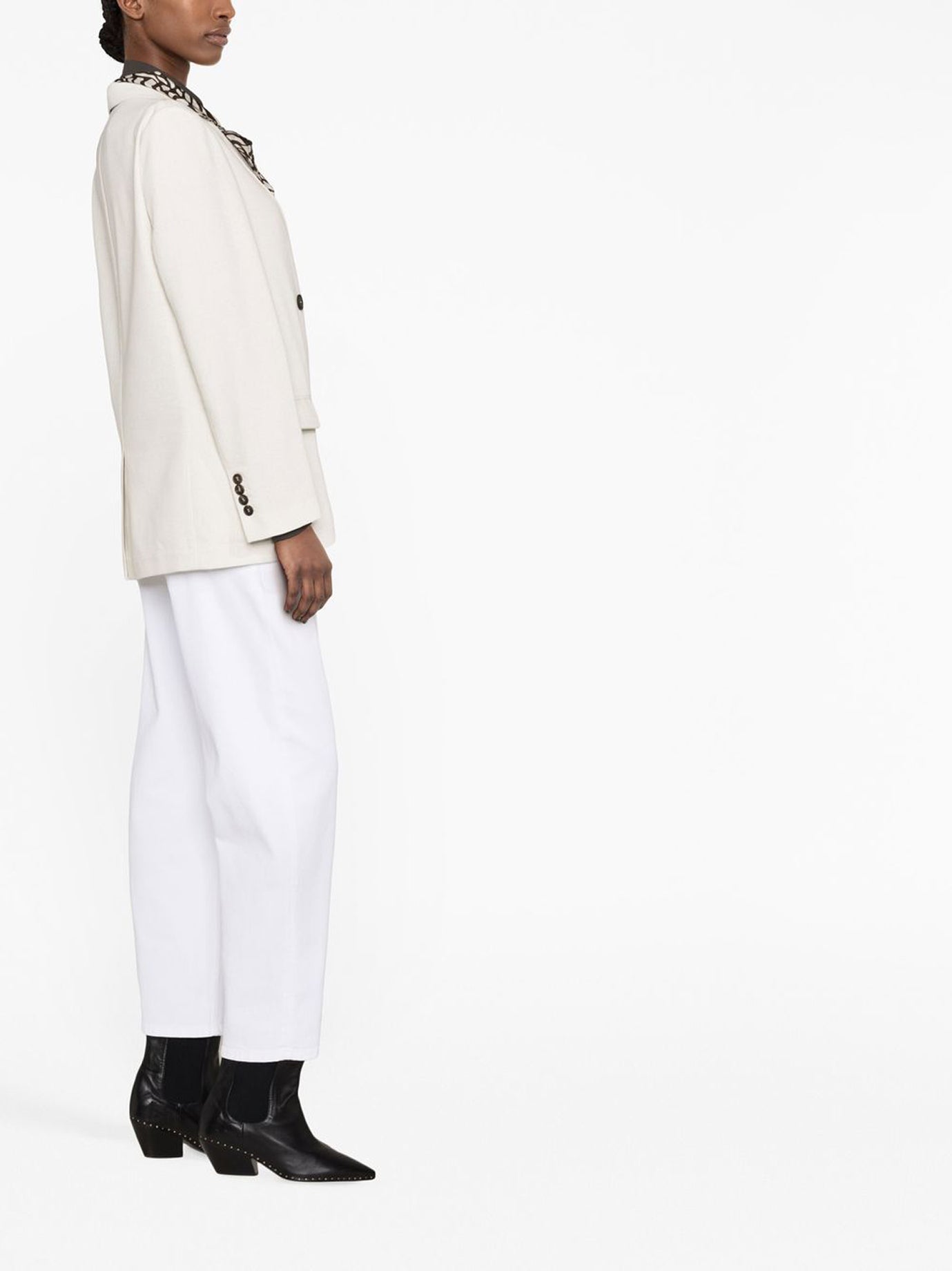 WHITE POLYAMIDE JACKET Brunello Cucinelli