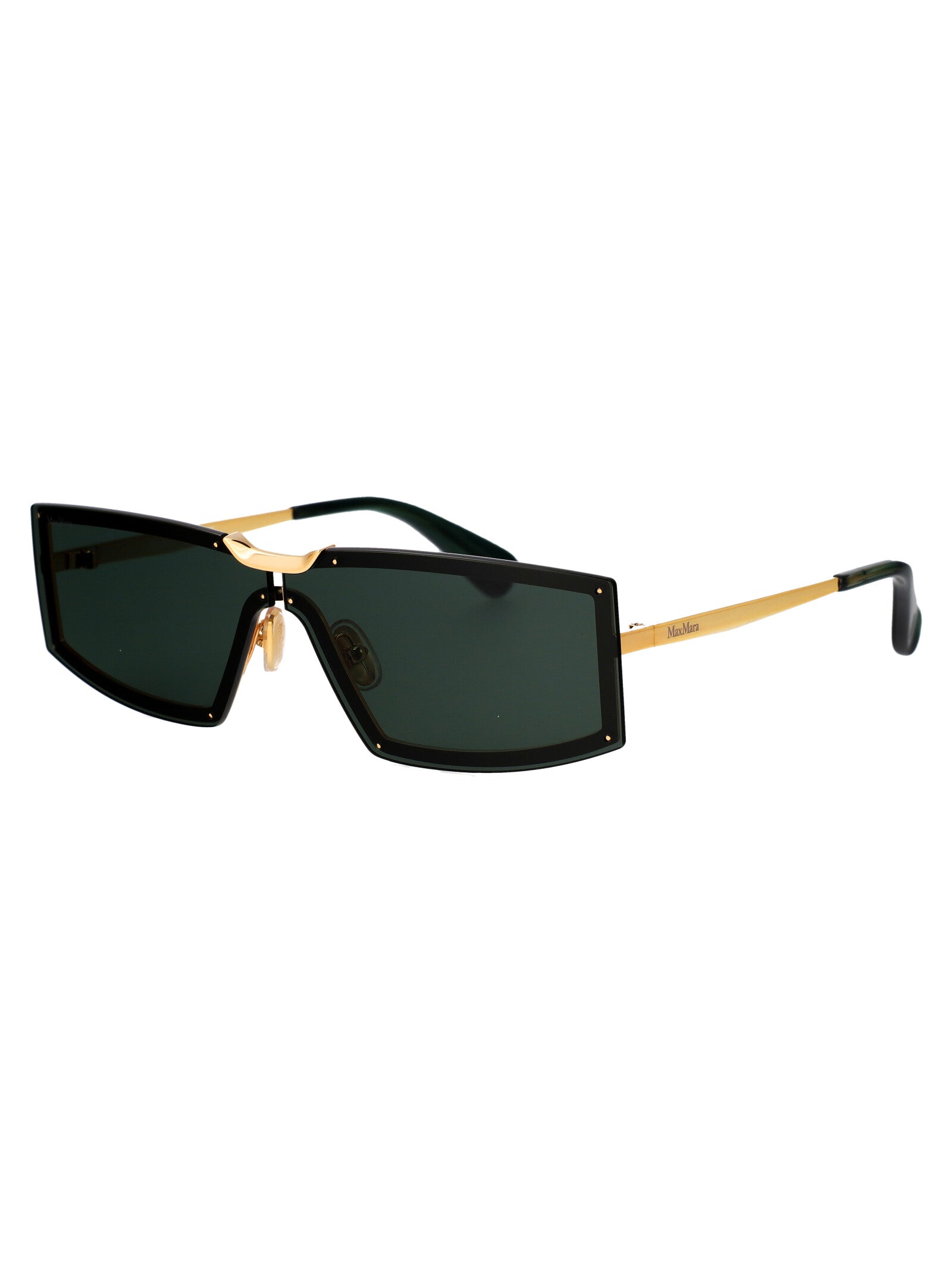 GREEN METAL SUNGLASSES Max Mara