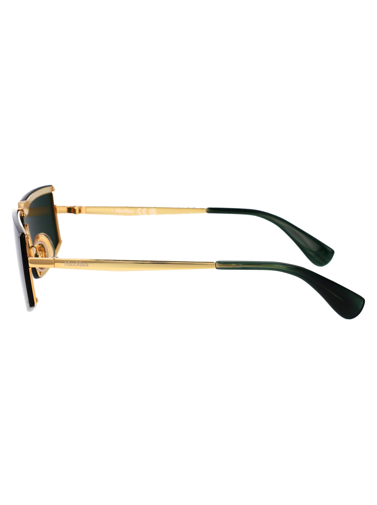 GREEN METAL SUNGLASSES Max Mara