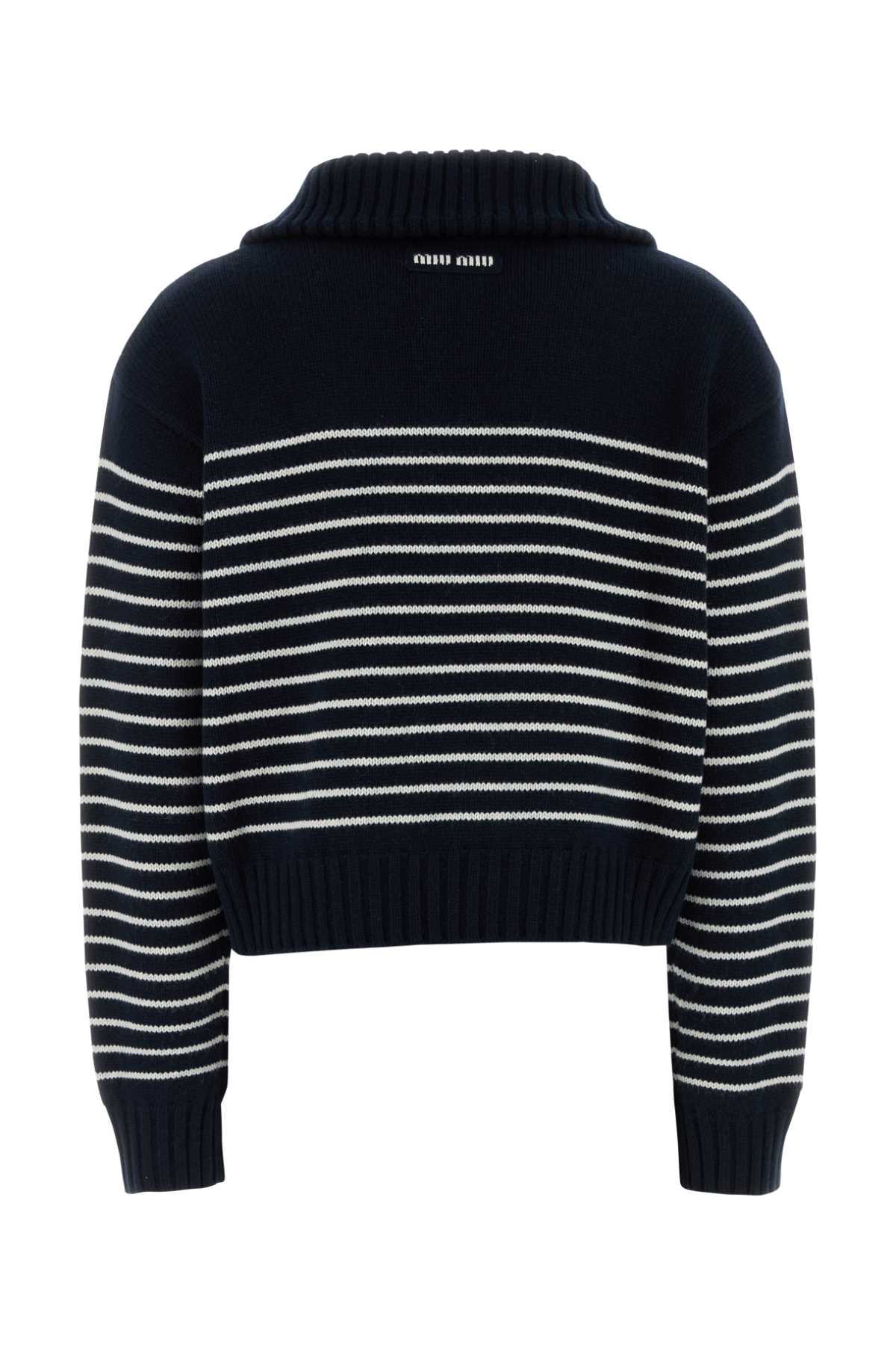 EMBROIDERED CASHMERE SWEATER Miu Miu