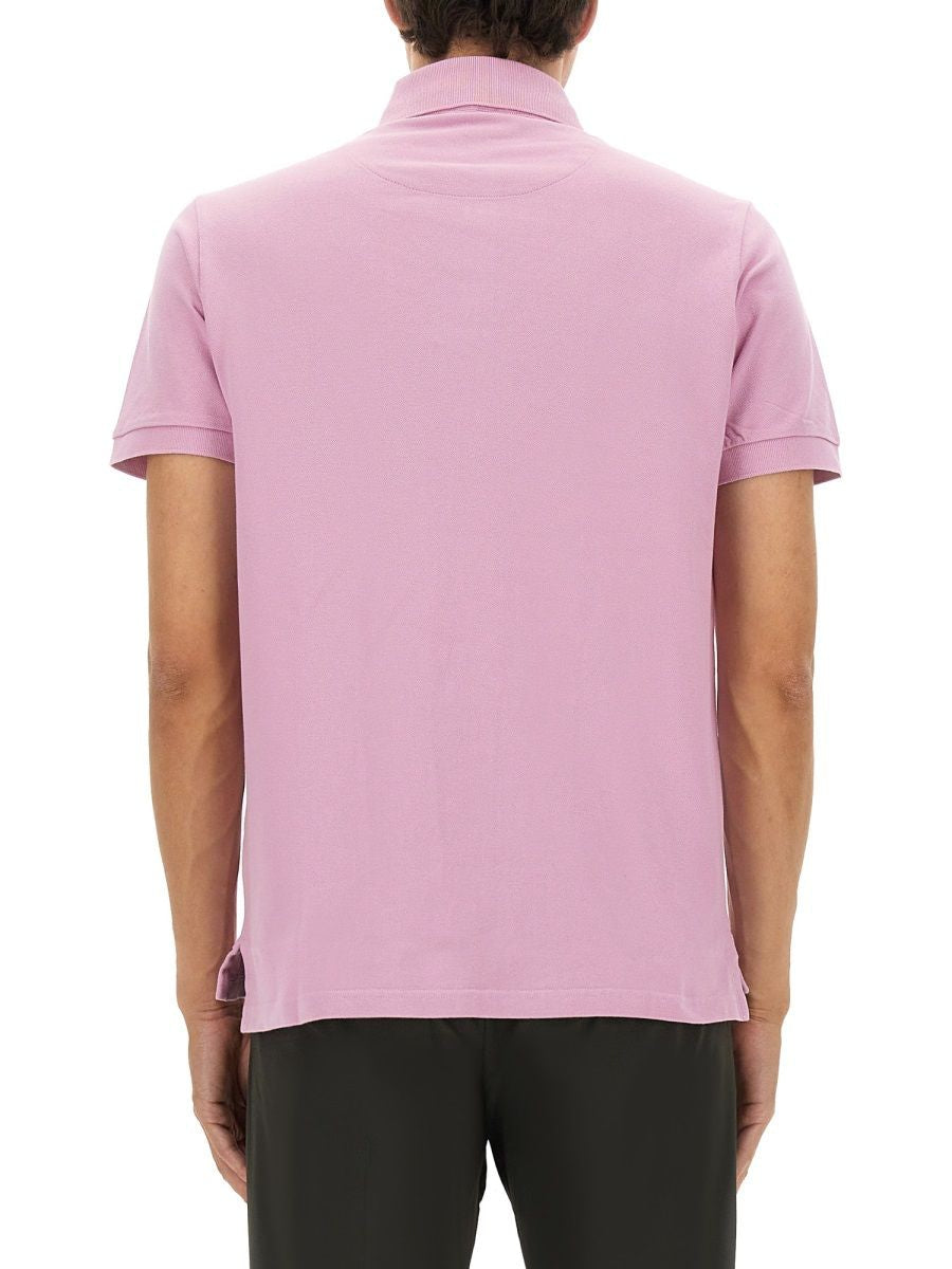 COTTON POLO SHIRT WITH PEGASUS Etro