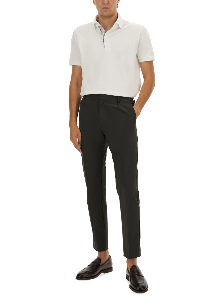 WHITE COTTON POLO SHIRTS Etro
