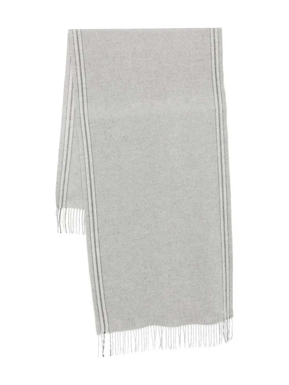 CLASSIC SCARF Brunello Cucinelli GREY UNICA