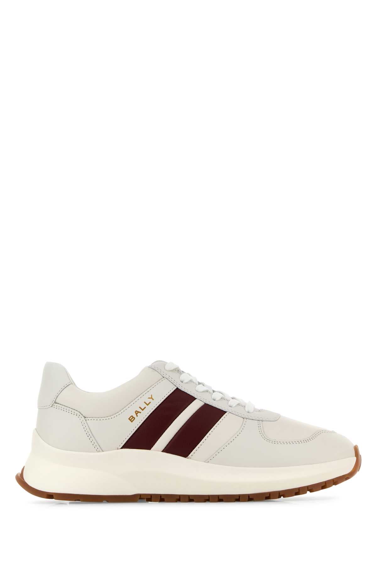 WHITE LEATHER DARSYL SNEAKERS Bally WHITE 8