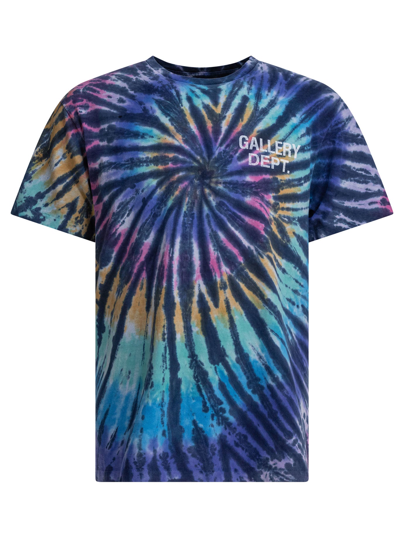 BLUE COTTON T-SHIRT GALLERY DEPT. BLUE S