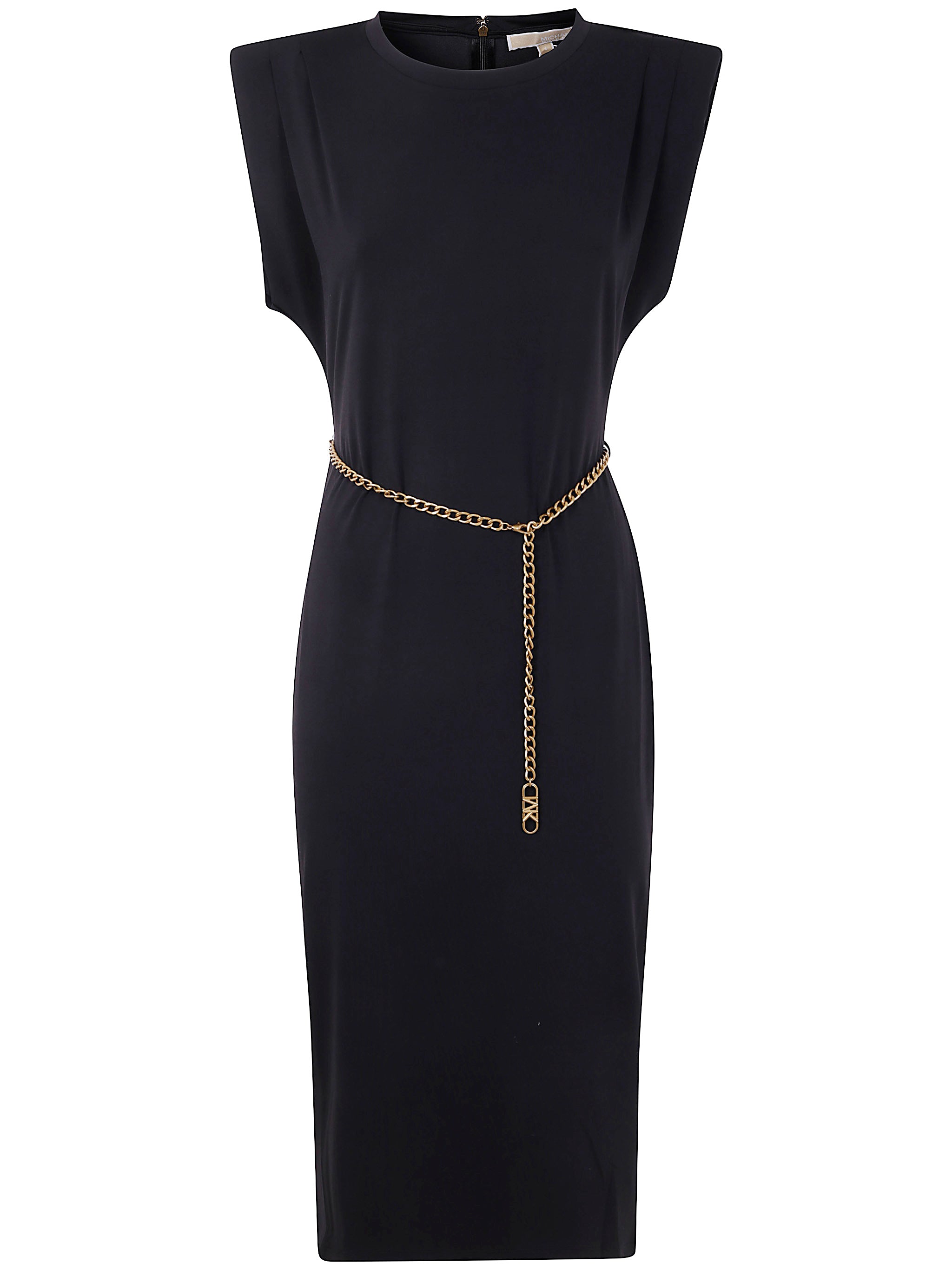 OFF SHOULDER MIDI DRESS MICHAEL Michael Kors BLACK S