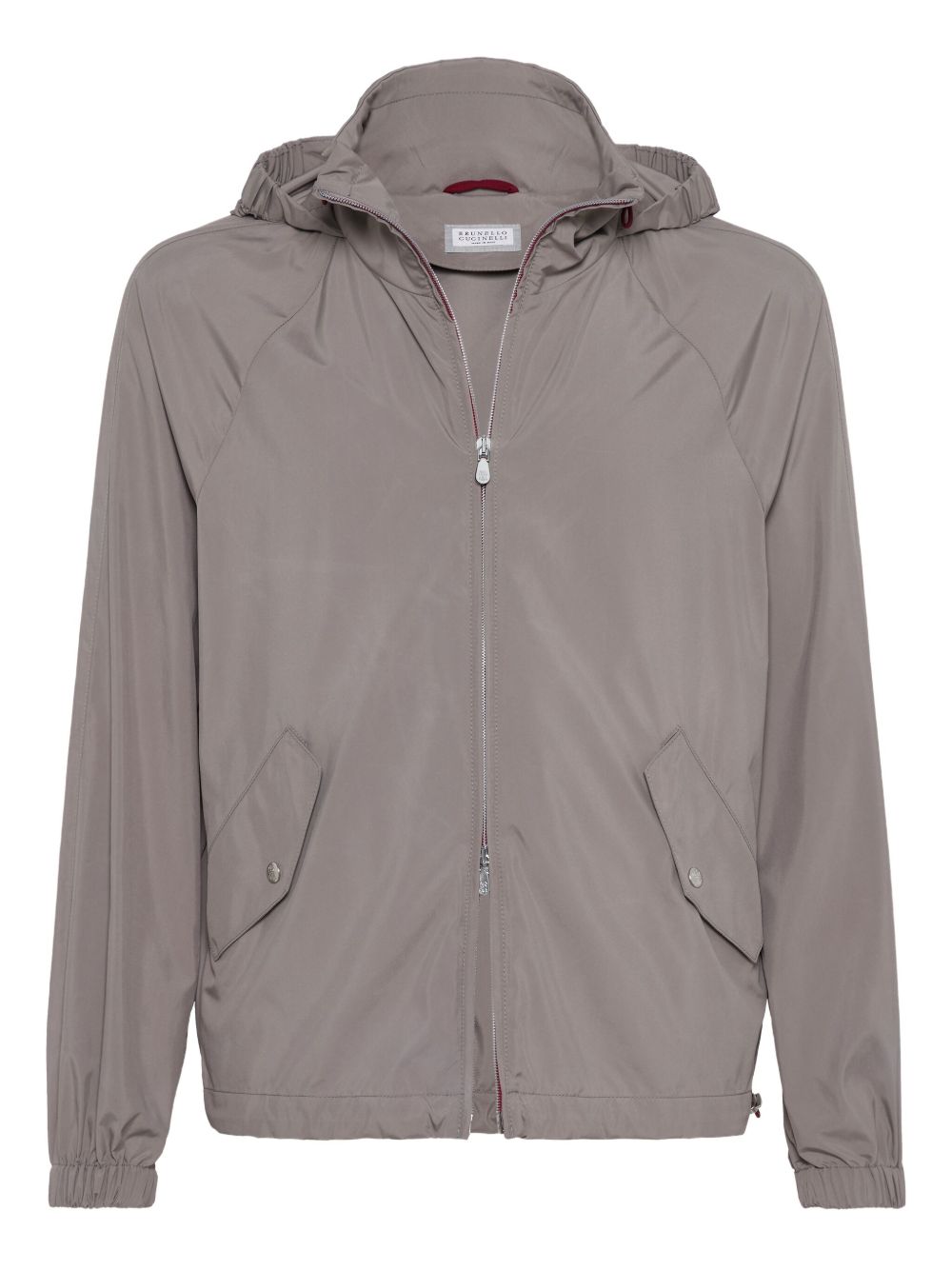 WATER RESISTANT BLOUSON JACKET Brunello Cucinelli DOVE GREY 46