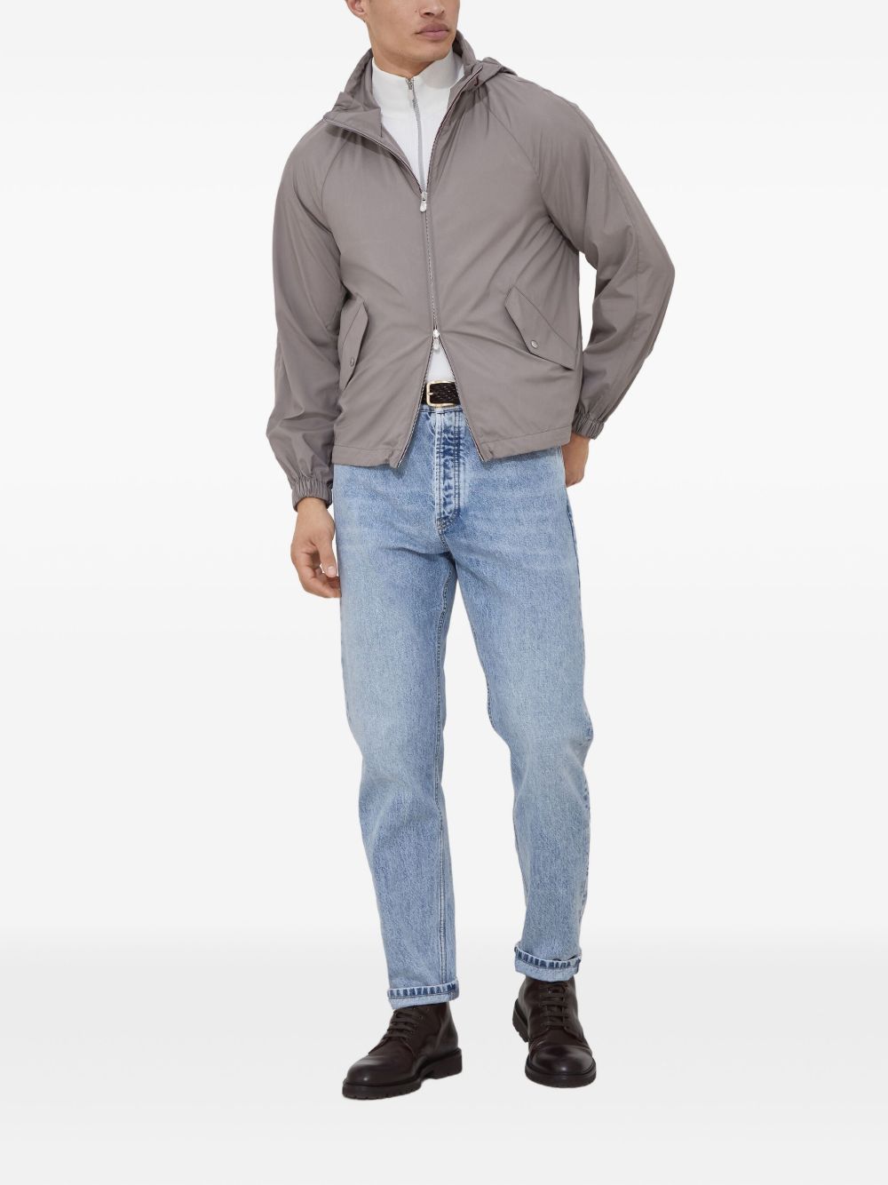 WATER RESISTANT BLOUSON JACKET Brunello Cucinelli