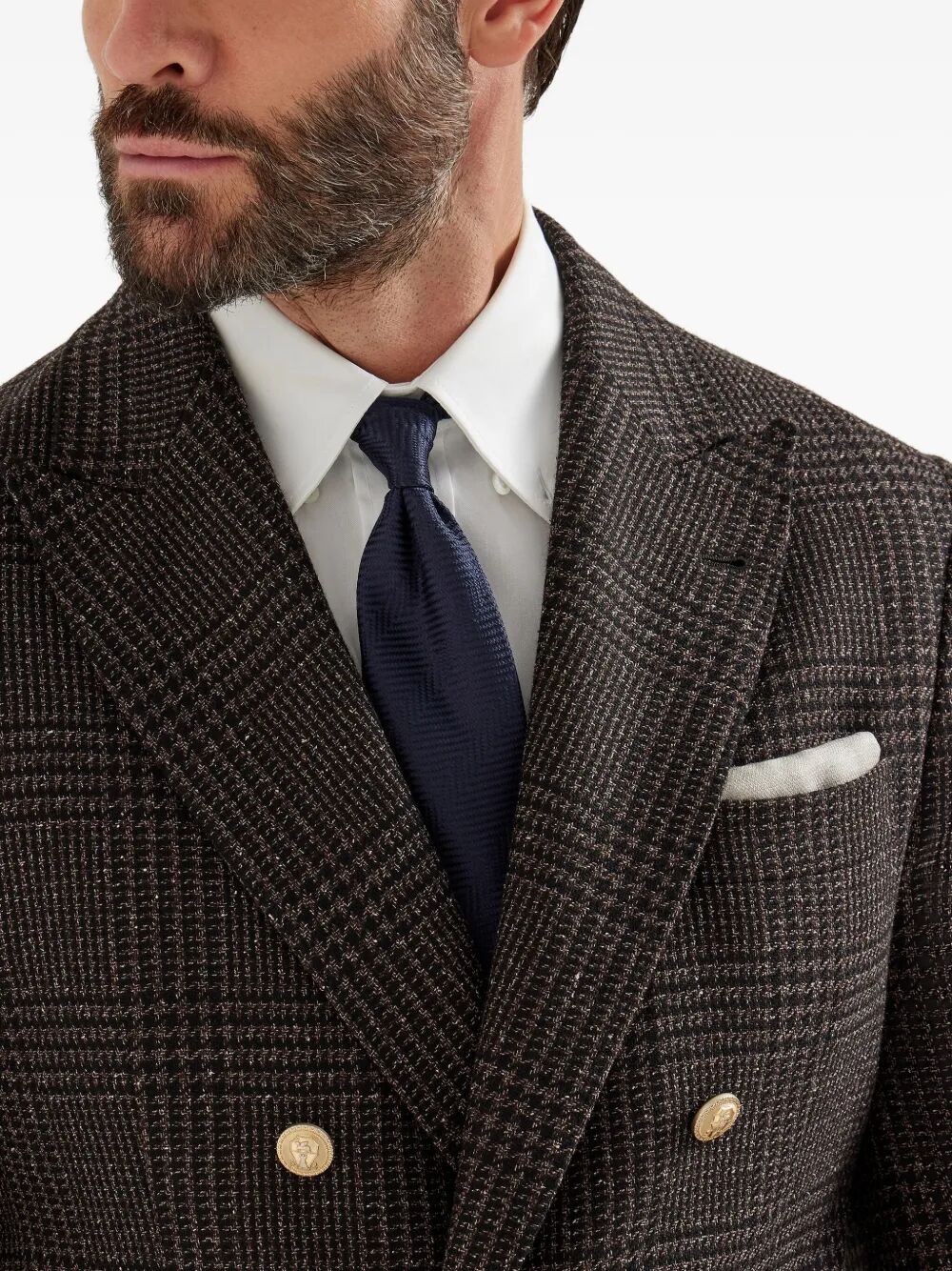 DOUBLE BREASTED JACKET Brunello Cucinelli