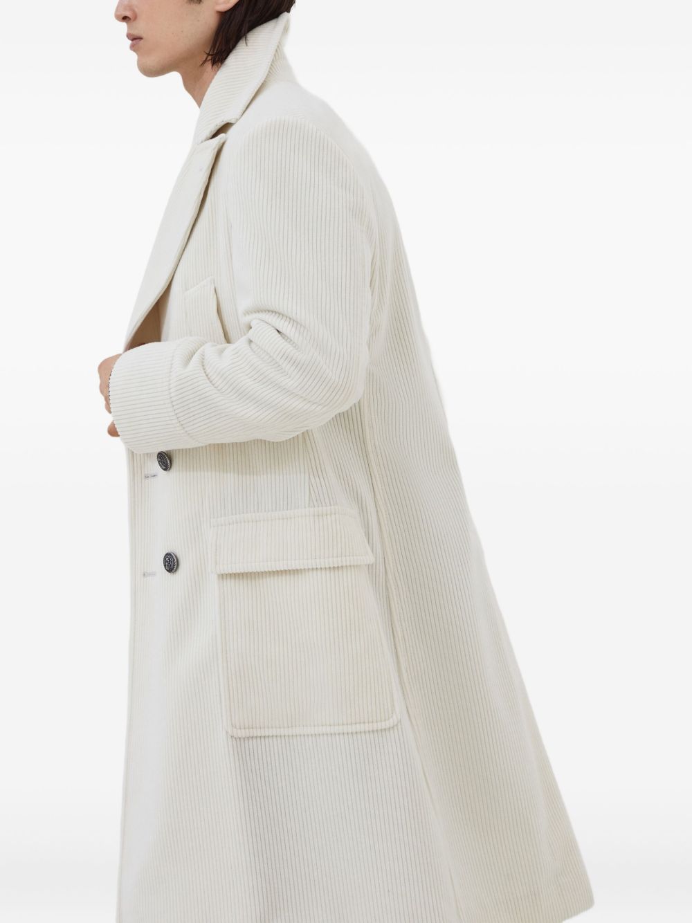CASHMERE VELVET COAT Brunello Cucinelli